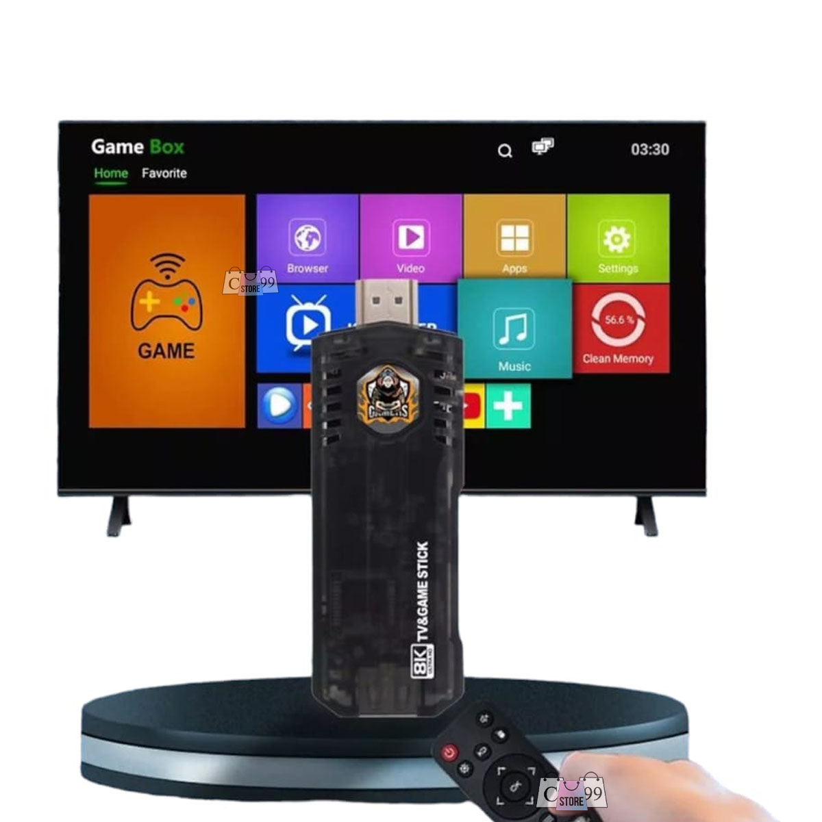 Miniatura 2 de Tv Box y Consola De Video Juegos 2en1